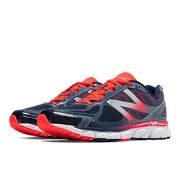 Men's Running New Balance 1080 Neon Orange with Blue Smoke T72a5189